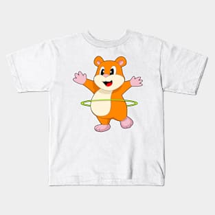 Hamster Fitness Gymnastics Kids T-Shirt